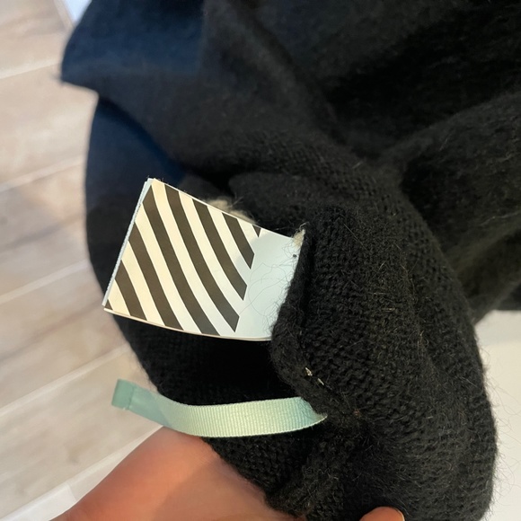 Off-White mohair and wool-blend signature sweater - Picture 7 of 9